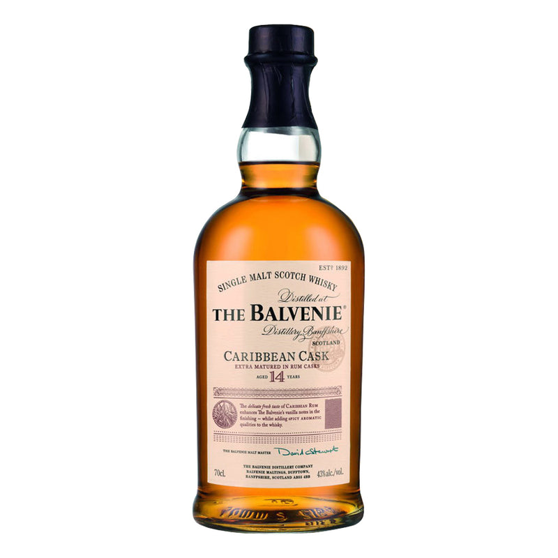 Balvenie 14 Year Old Caribbean Cask Single Malt Scotch Whisky (750ml)