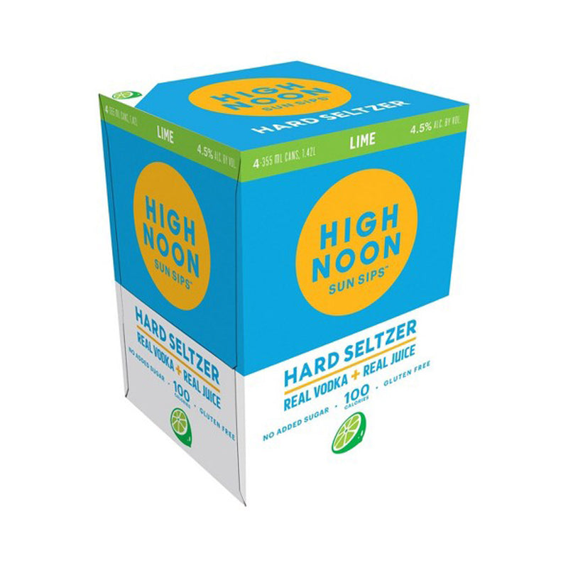 High Noon Hard Seltzer Lime 4pk (355ml)