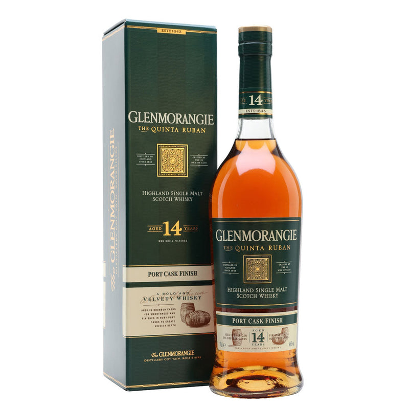 Glenmorangie Quinta Ruban 14 Year Old Port Cask Finish (750ml)