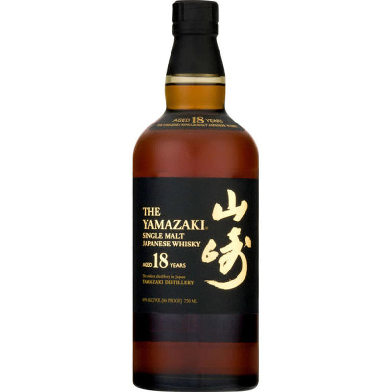 The Yamazaki 18 Year Old Single Malt Whisky (750ml)