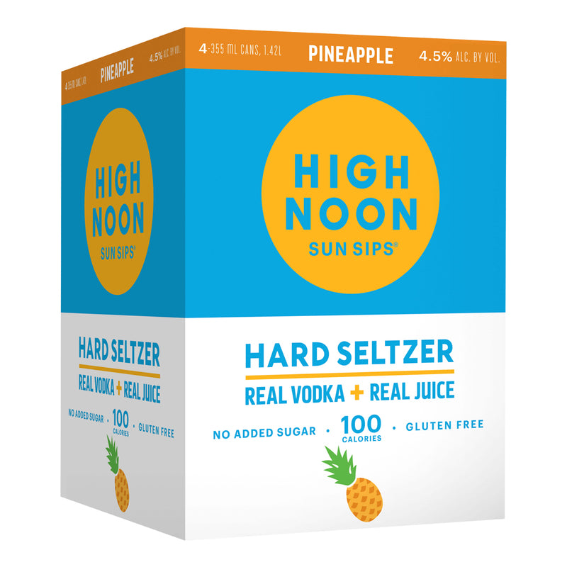 High Noon Pineapple 4 Pack (355ml)