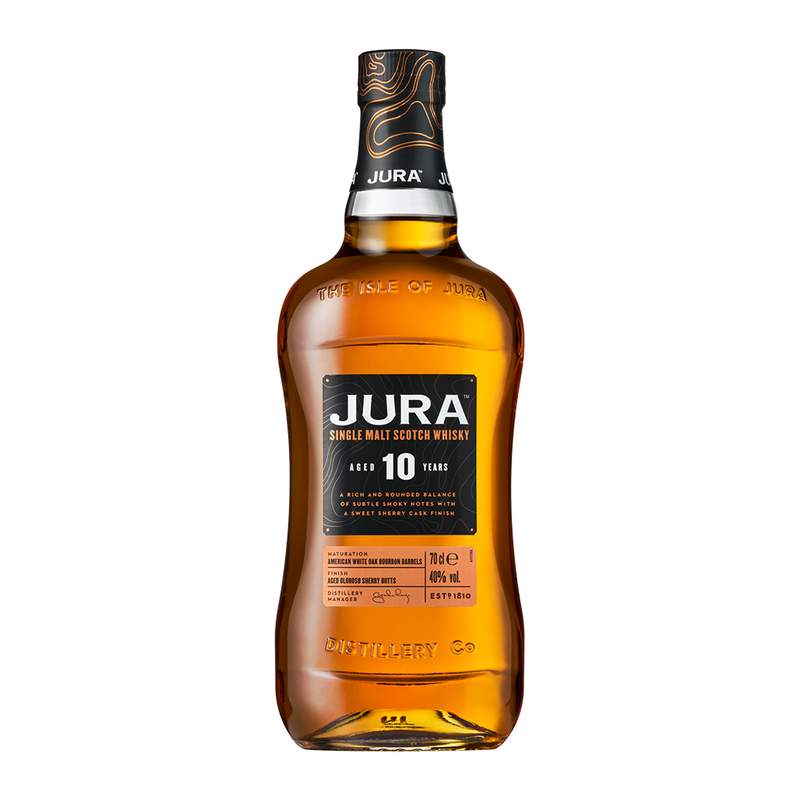 Jura 10yr Old Single Malt Whiskey (750ml)