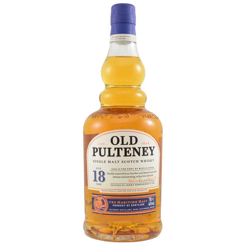 Old Pulteney 18yr Single Malt Scotch (750ml)