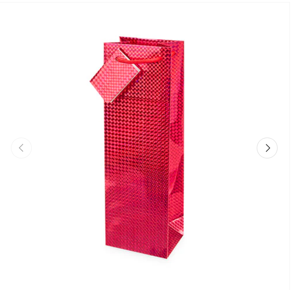 Red Holographic Gift Bag