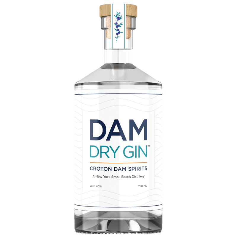 Croton Dam Spirits "Dam" Dry Gin (750ml)