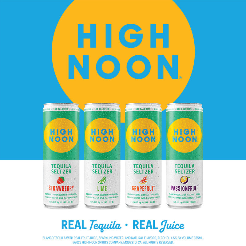 High Noon Tequila Seltzer Variety Pack 8 pack (355ml)