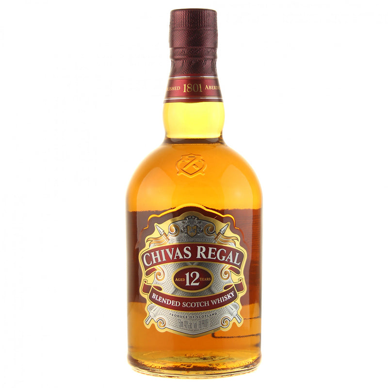 Chivas Regal 12 Year Old Blended Scotch Whiskey (750ml)