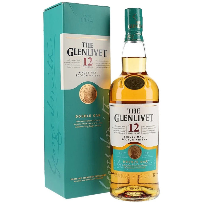 Glenlivet 12 Year Old Scotch Whiskey (1L)