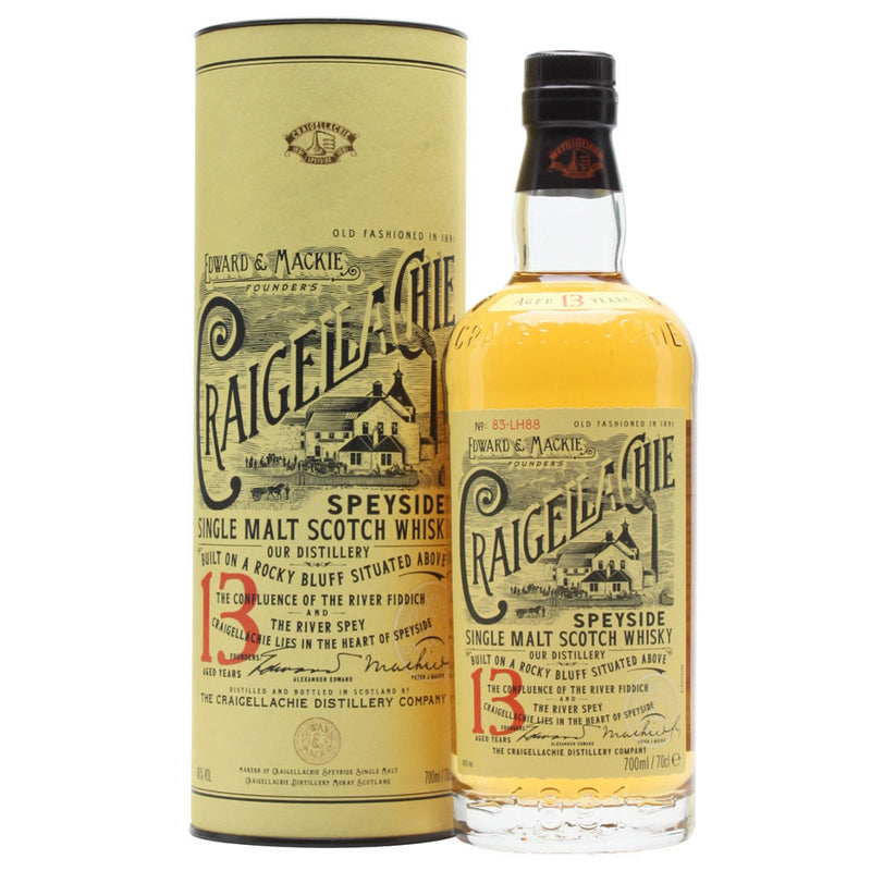 Craigellachie 13 year old Single Malt Whiskey (750ml)