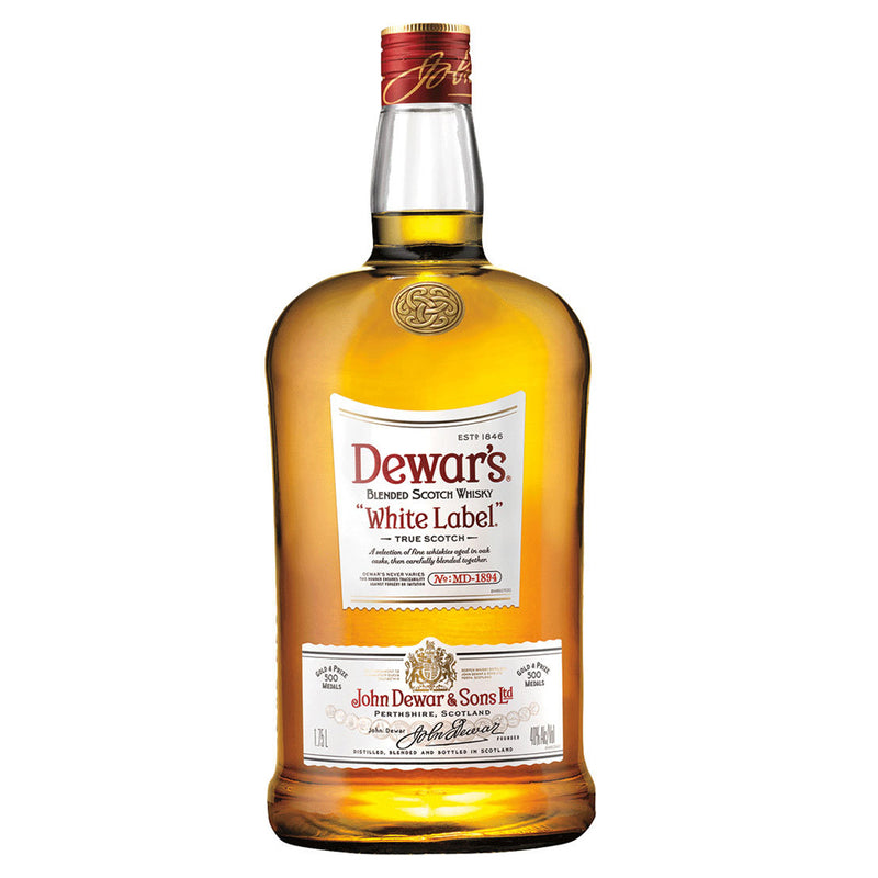 Dewars White Label Blended Scotch Whisky (1.75L)