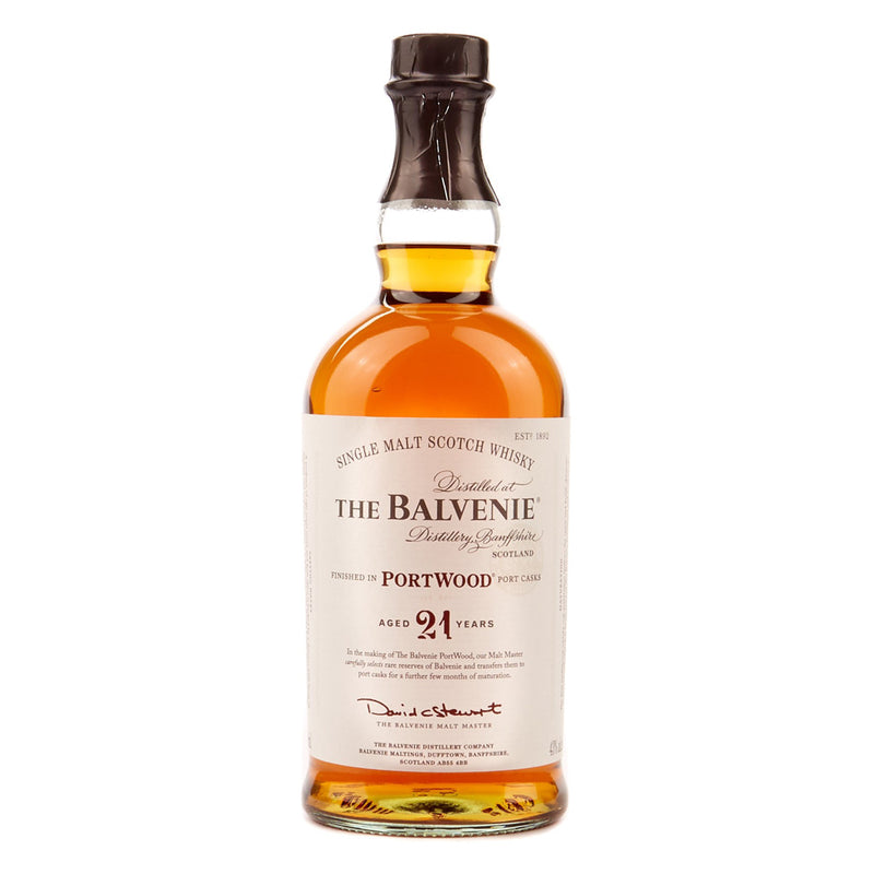 Balvenie 21 Year Old PortWood Finish Whisky (750ml)