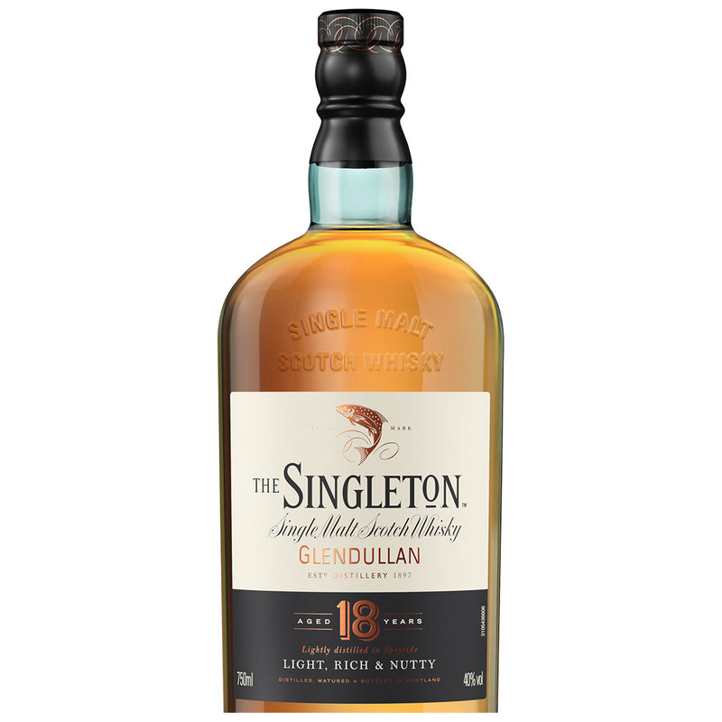 The Singleton of Glendullan 18 Year Old Single Malt Scotch (750ml)