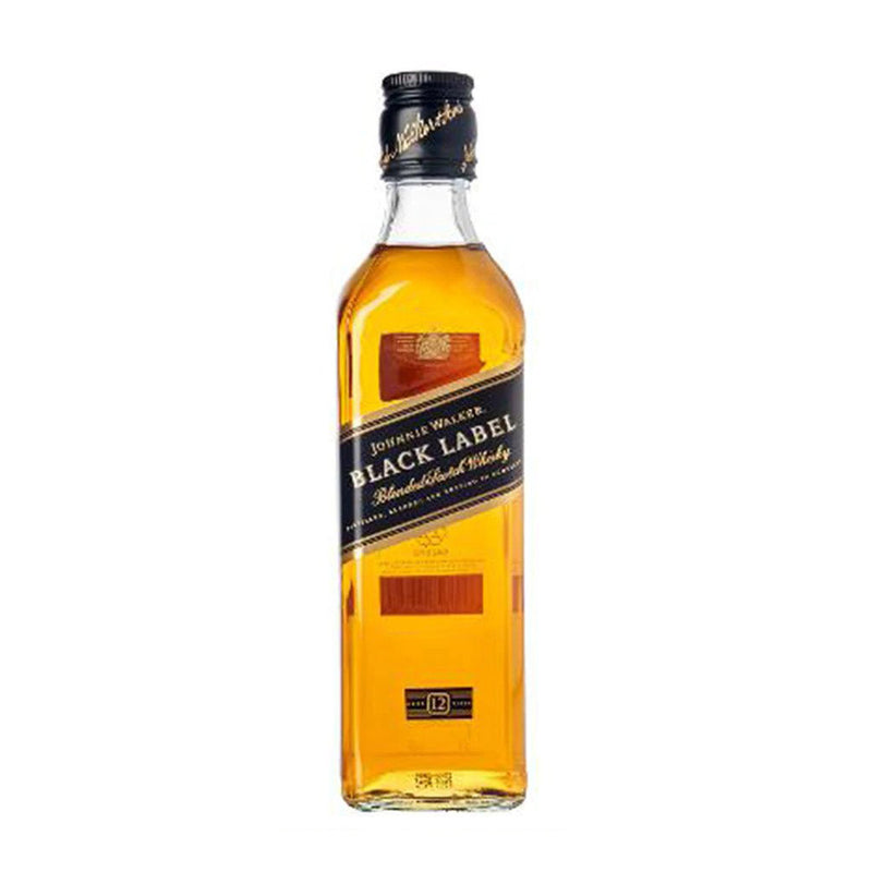 Johnnie Walker Black Label 12 Year Old Blended Scotch Whisky (375ml)