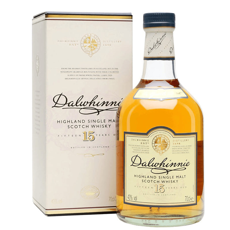 Dalwhinnie 15 Year Single Highland Malt Scotch Whiskey (750ml)
