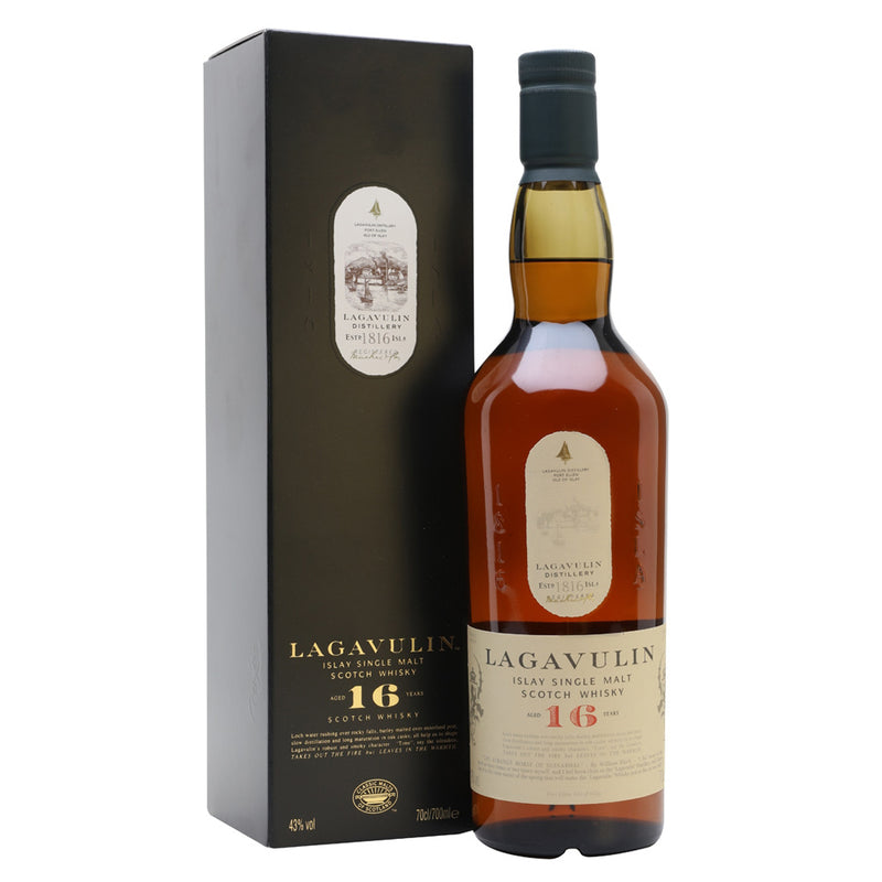 Lagavulin 16 Year Old Single Malt Scotch Whiskey (750ml)