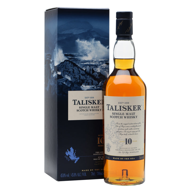 Talisker 10 Year Single Malt Scotch (750ml)