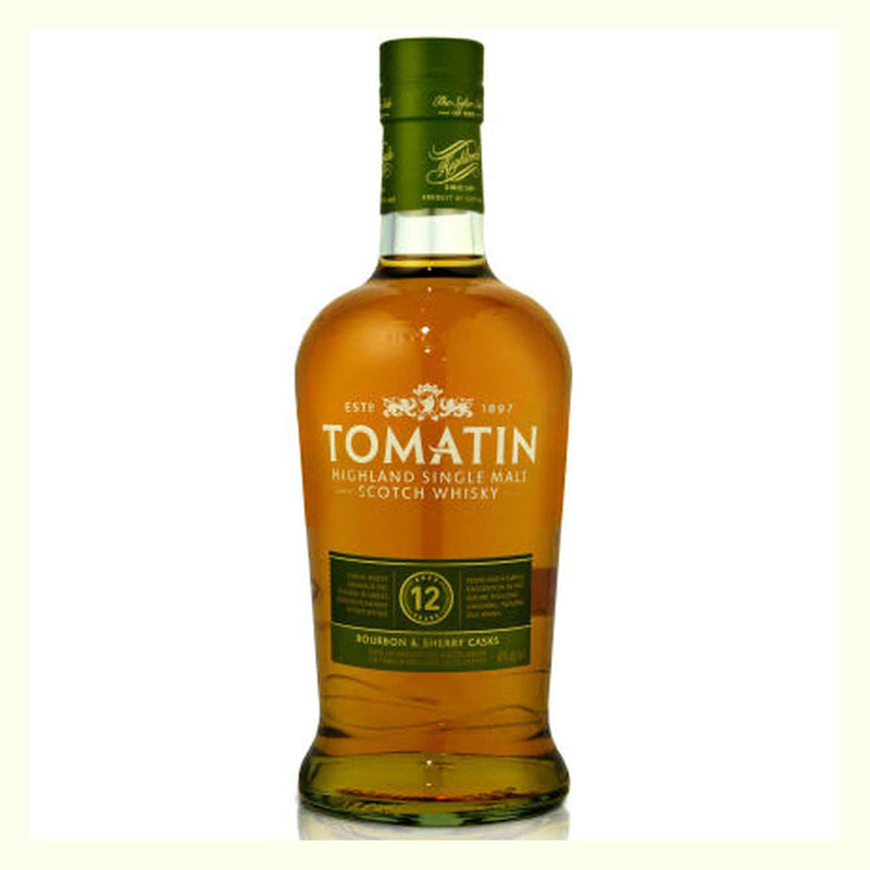 Tomatin 12 Year Highland Single Malt Scotch Whisky (750ml)