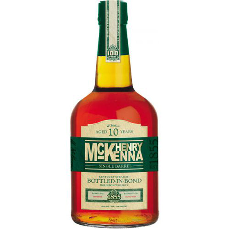 Henry McKenna Single Barrel 10 Year Old Bourbon Whiskey (750ml)
