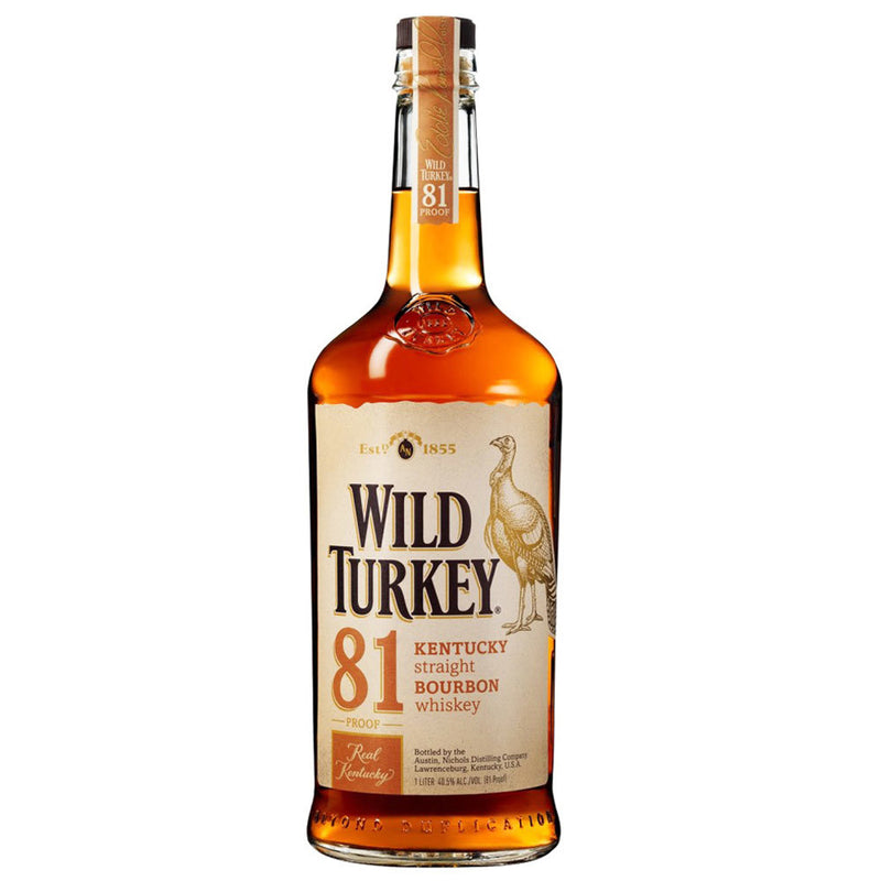 Wild Turkey 81 Bourbon Whiskey (1 L)
