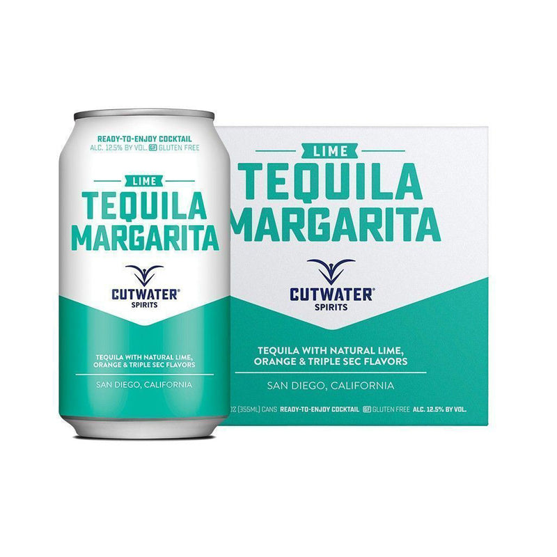 Cutwater Spirits Lime Tequila Margarita 4 Pack (355ml)