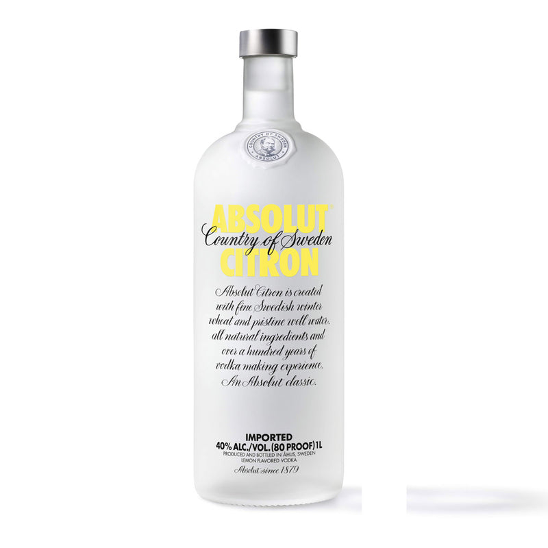 Absolut Citron Vodka (1 L)