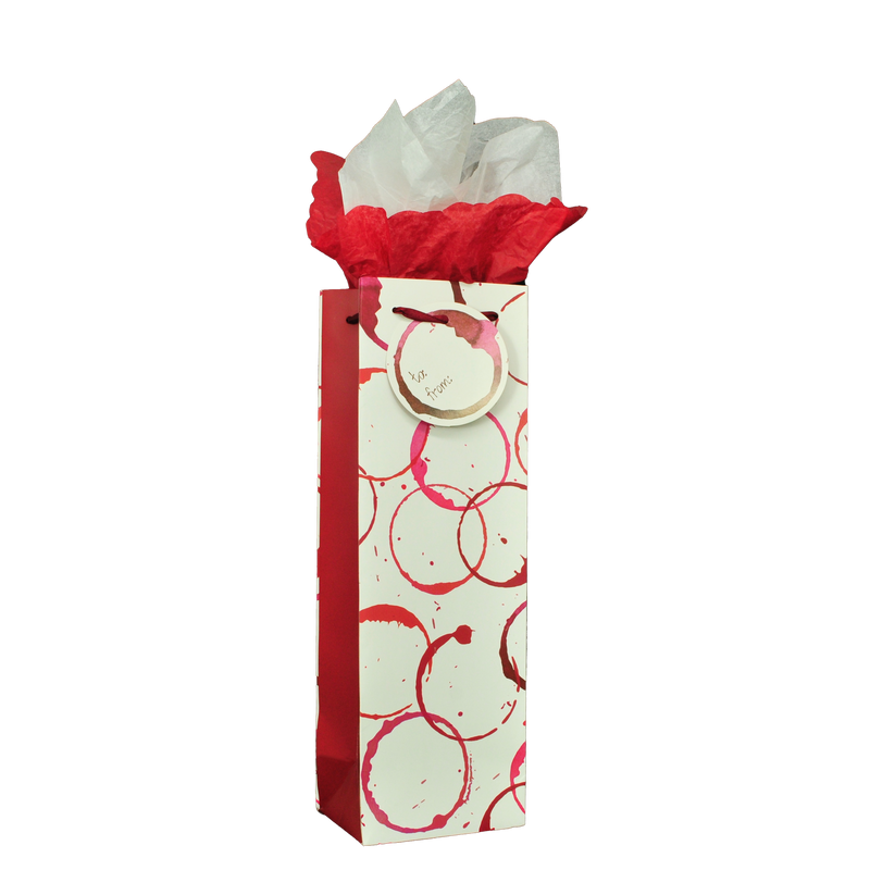 Wine Stain Gift Bag